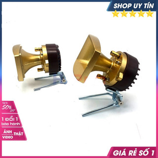Loa treble rời họng nhôm màu đồng chân sắt công suất lớn giá 1 đôi