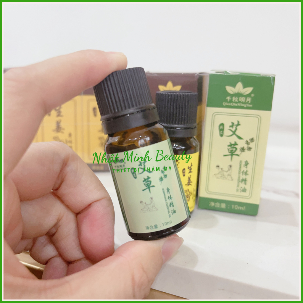 Tinh dầu nóng thoa đả thông kinh lạc, cạo gió, dầu gió | Dầu nóng nguyên chất 10ml