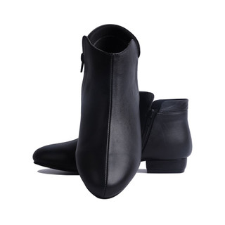 HCM - Giày Boot Hạnh Dung Dây Kéo Bên Hông HD2522AG ( Màu Đen )