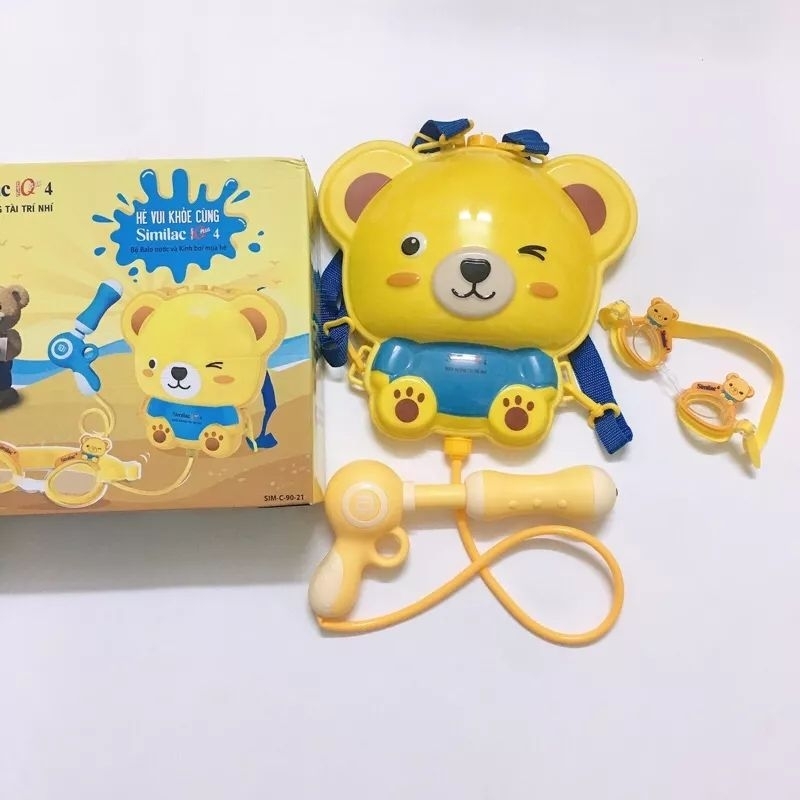 Balo súng phun nước và kính bơi Similac