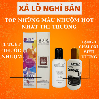 Thuốc nhuộm tóc hàn quốc tặng kèm oxy giá sỉ tốt