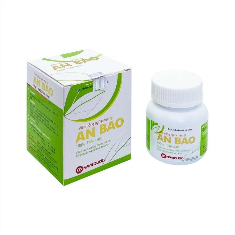 An Bảo viên uống ngừa mụn h 30v