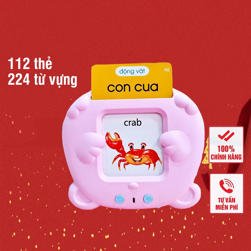 Máy đọc thẻ son ngữ Anh Việt thông minh