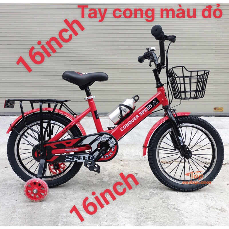 ( hàng mới 100%, giao nguyên thùng) xe cho bé trai 4-7 tuổi, size 16inch