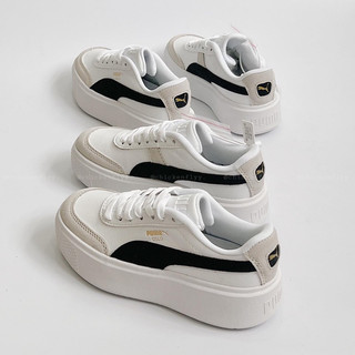 Giày thể thao sneaker pm olso white black trắng đen đế cao 3p bản đẹp nhất có sẵn
