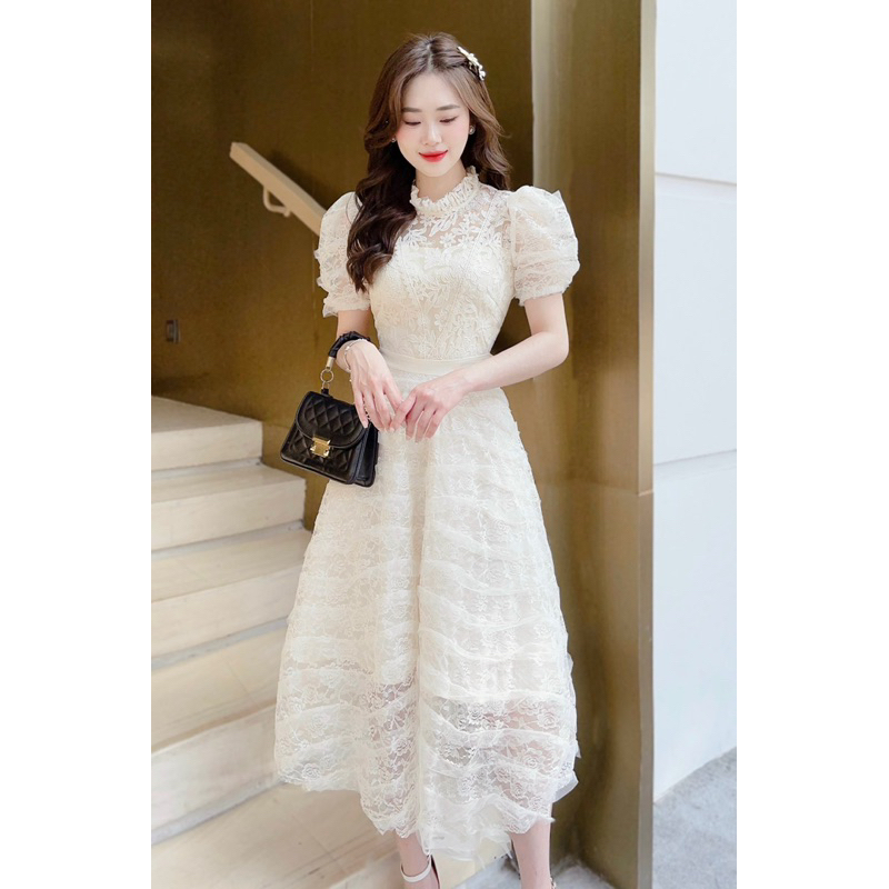 Váy ren xé cao cấp