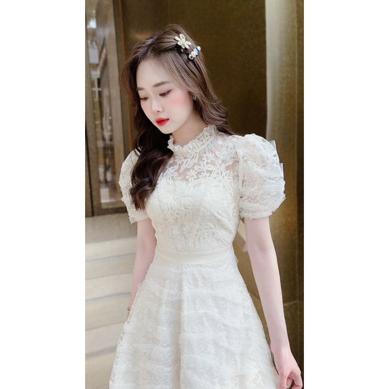 Váy ren xé cao cấp