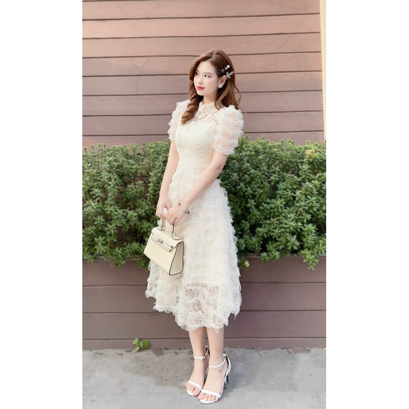 Váy ren xé cao cấp