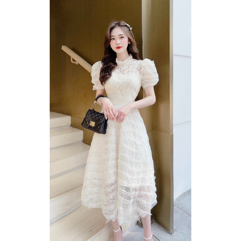 Váy ren xé cao cấp