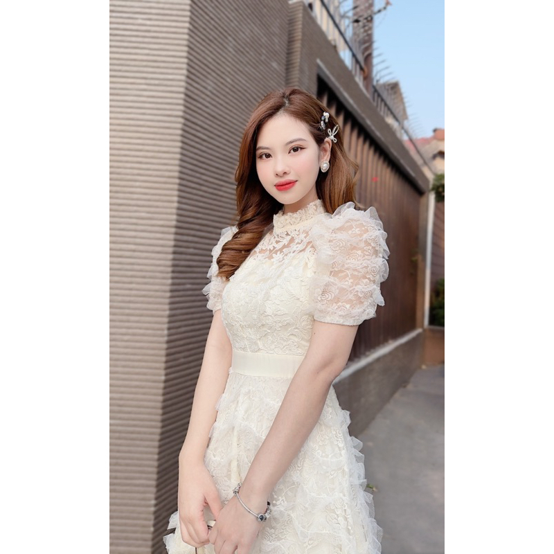 Váy ren xé cao cấp