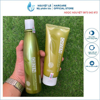 Combo Gội và Mặt nạ chống rụng tóc ORZEN Obsidian 320ml - chính hãng