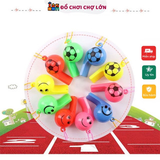 Còi thổi hình quả bóng, còi trọng tài cho bé
