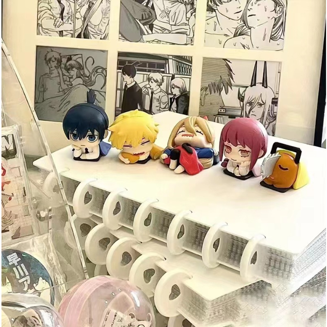 Mô hình bán lẻ bộ 6 nhân vật Chainsaw Man Denji - Makima- Pochita - Aki - Power