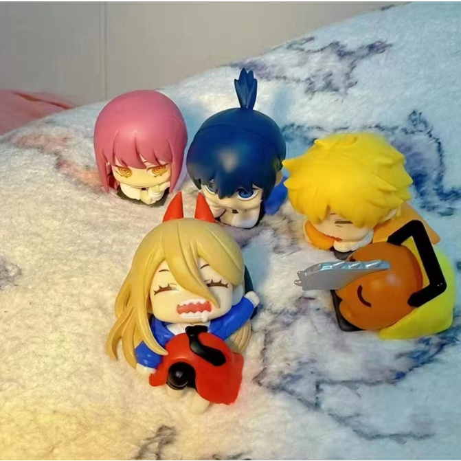 Mô hình bán lẻ bộ 6 nhân vật Chainsaw Man Denji - Makima- Pochita - Aki - Power