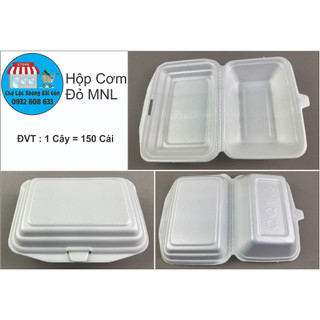 Hộp xốp đựng cơm đỏ mnl 150 cái