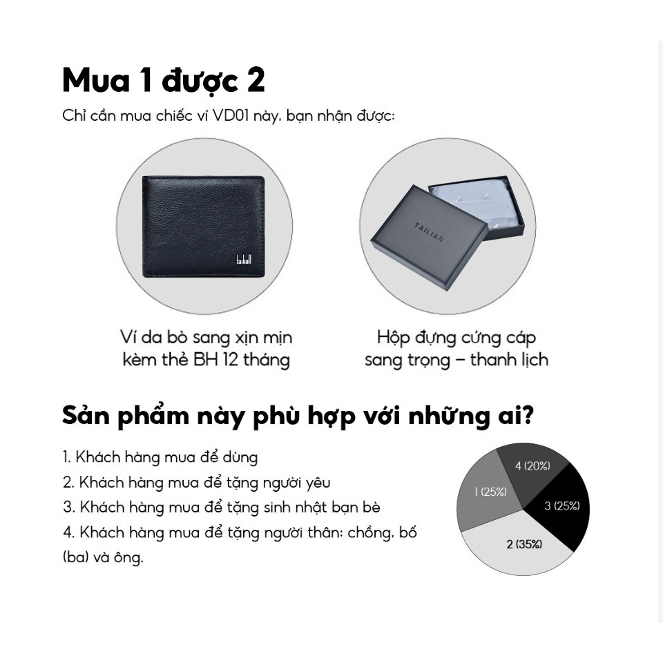 Ví nam da bò cao cấp fullbox, quà tặng bạn nam bạn trai người thân nhân dịp sinh nhật noel14-2 valentine,...