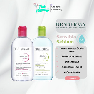 Nước tẩy trang Bio Sebium dành cho da dầu nhậy cảm 500ml