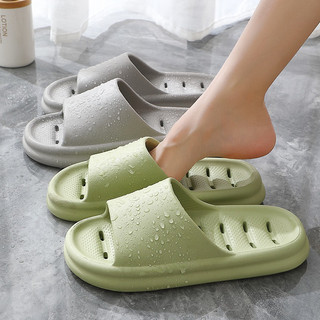 Dép Quai Ngang Nam Nữ Unisex Siêu Êm Siêu Nhẹ Đế Cao 5cm Cao Su Non Cao Cấp