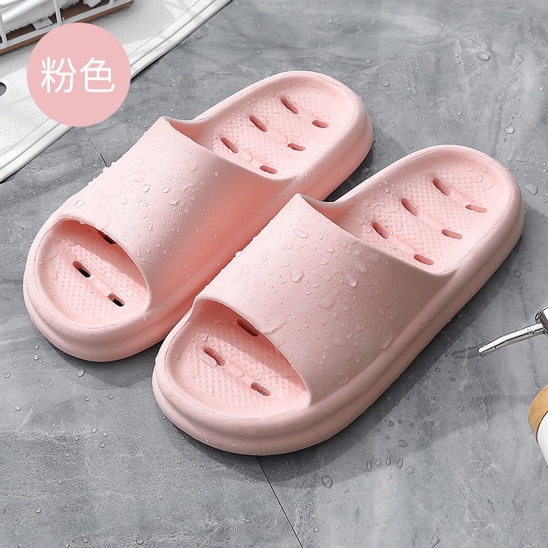 Dép Quai Ngang Nam Nữ Unisex Siêu Êm Siêu Nhẹ Đế Cao 5cm Cao Su Non Cao Cấp