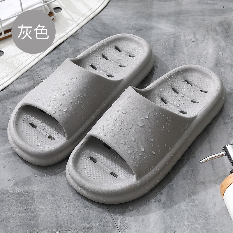 Dép Quai Ngang Nam Nữ Unisex Siêu Êm Siêu Nhẹ Đế Cao 5cm Cao Su Non Cao Cấp