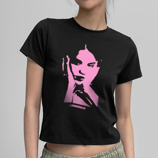  Áo thun Baby tee LIMERENCE portrait hồng vải cotton cao cấp co giãn dày dặn Local Brand 