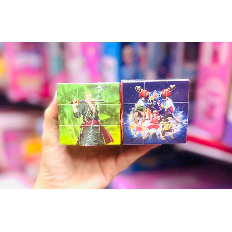 Đồ Chơi Rubik 3x3x3 One Piece, Khối Rubik Giảm Stress Cho Bé