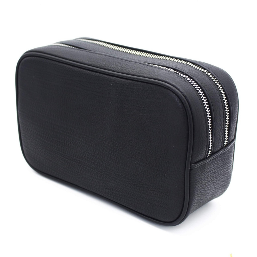 Clutch cầm tay nam da bò khóa số, Hàng hiệu VLuxury