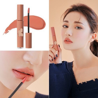 Son kem lì 3CE Velvet Lip Tint màu New Nude Cam nude siêu tây