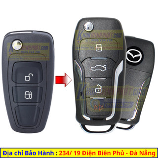 Chìa khoá remote xe Mazda BT50 mẫu V12