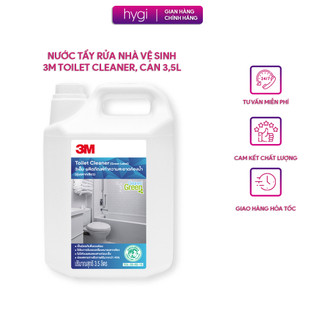 Nước tẩy rửa nhà vệ sinh 3M Toilet Cleaner, không có đặc tính acid, không làm hư bề mặt, can 3,5 lít