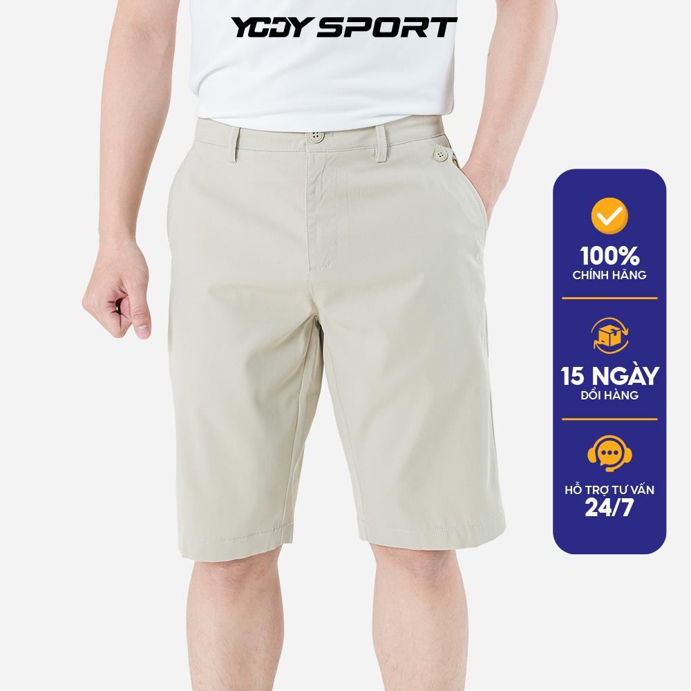 Quần Short Nam Kaki YODY Sport Ống Đứng Lịch Lãm đi chơi đi tập thoải mái thời trang QSM5019