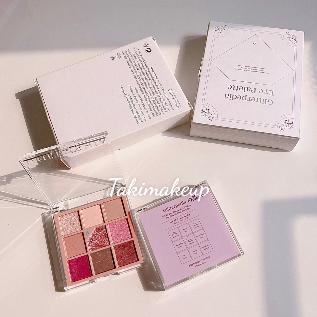 Bảng Phấn Mắt 9 Ô Unleashia Glitterpedia Eye Palette