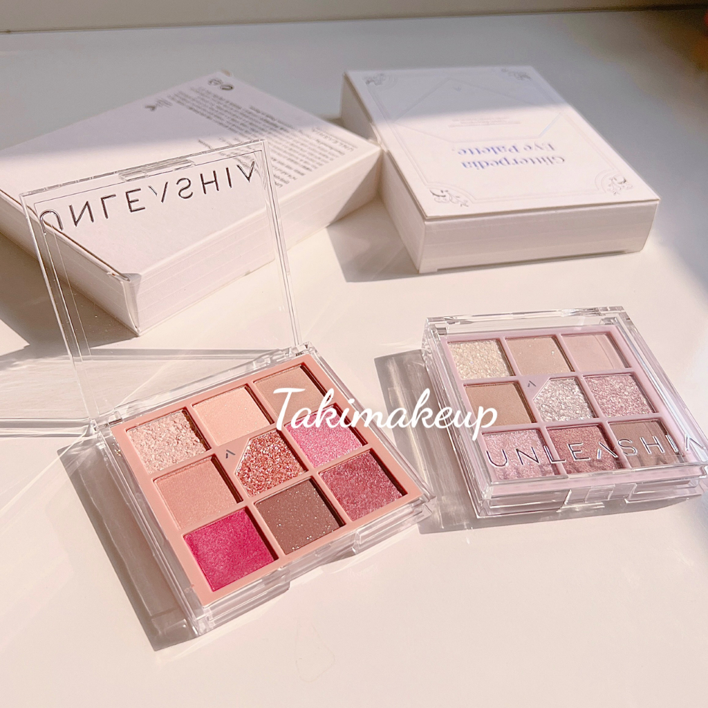 Bảng Phấn Mắt 9 Ô Unleashia Glitterpedia Eye Palette