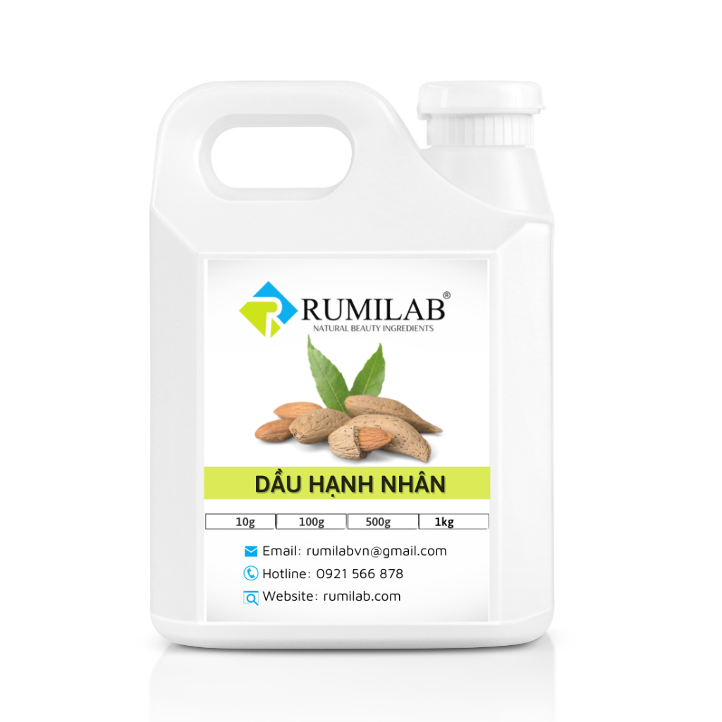 Dầu Hạnh Nhân - Nguyên liệu mỹ phẩm Rumilab