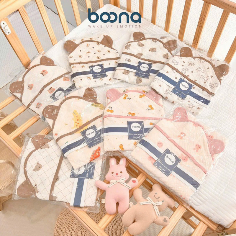 Choàng ủ xô kèm đai quấn an toàn