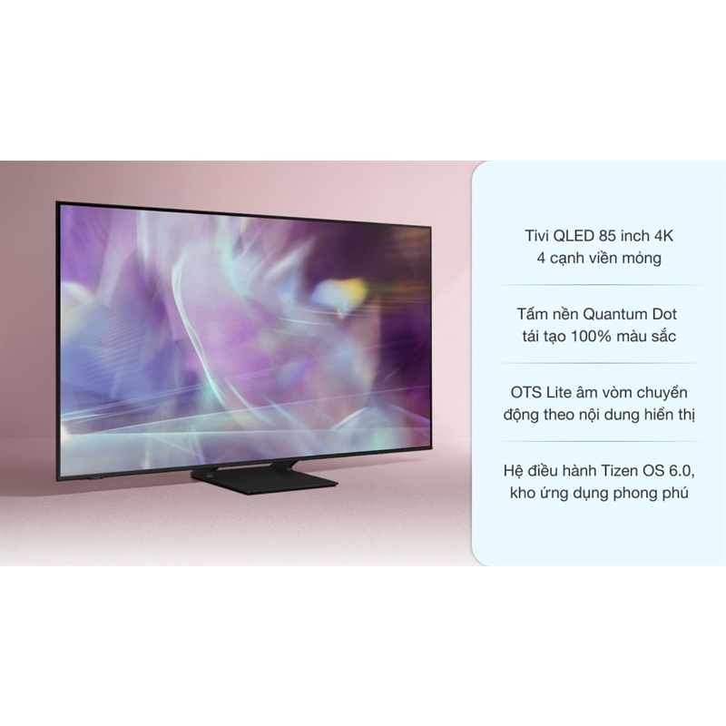 Smart Tivi QLED Samsung 4K 85 inch QA85Q60A ra mắt năm 2021 - VIỆT NAM | BigBuy360 - bigbuy360.vn