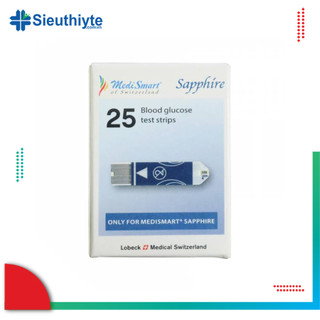 Que thử máy đo đường huyết Sapphire Plus