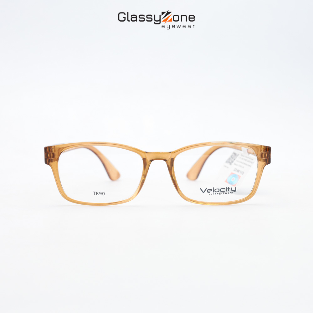 Gọng kính cận, Mắt kính giả cận nhựa Form chữ nhật Nam Nữ Velocity 91415 - GlassyZone