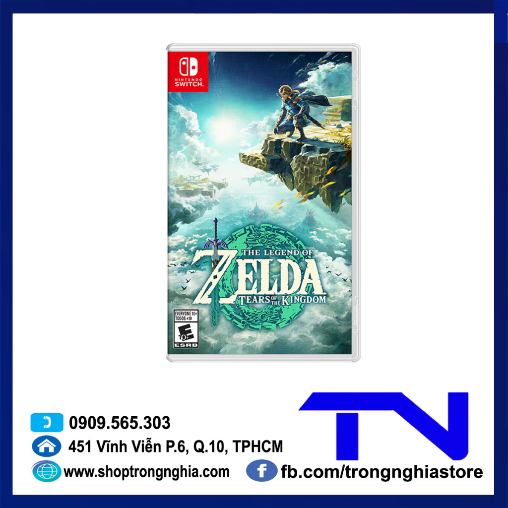 The Legend of Zelda Tears of the Kingdom - Game Nintendo Switch