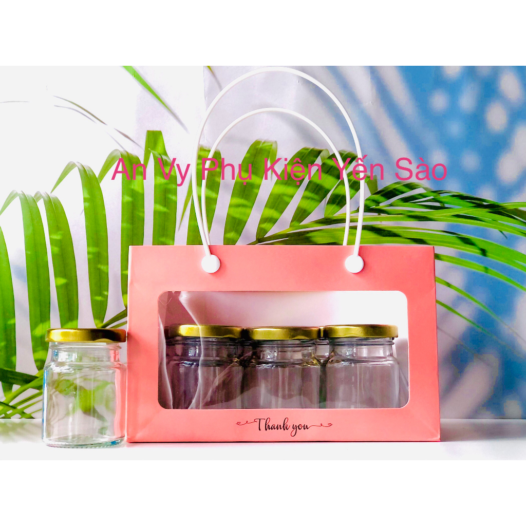 TÚI GIẤY MẶT KÍNH ĐỰNG HŨ THUỶ TINH & TÚI ĐỰNG QUÀ MỸ PHẨM