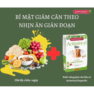 Giảm cân, đốt mỡ hữu cơ Superdiet, Pháp