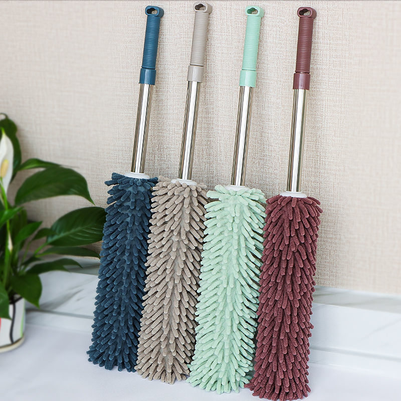 Chổi Phủi Bụi Đa Năng Bằng Sợi San Hô Dọn Dẹp Nhà Cửa Sạch Sẽ , Cán Có Thể Kéo Dài 100 Cm 88384