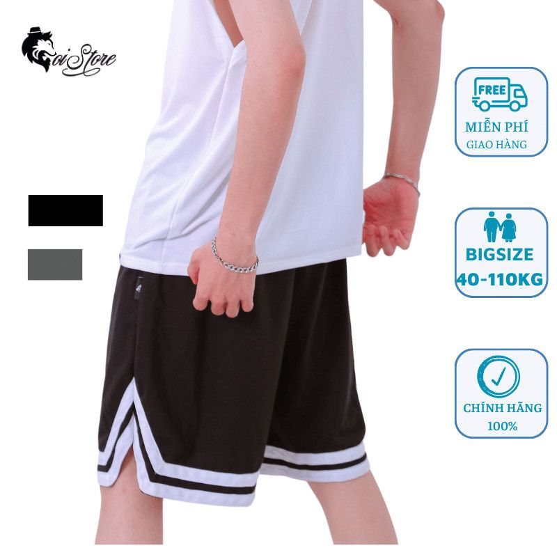 40-100kg Quần Nam Nữ Short-V nam nữ thời trang Sói Store bigsize