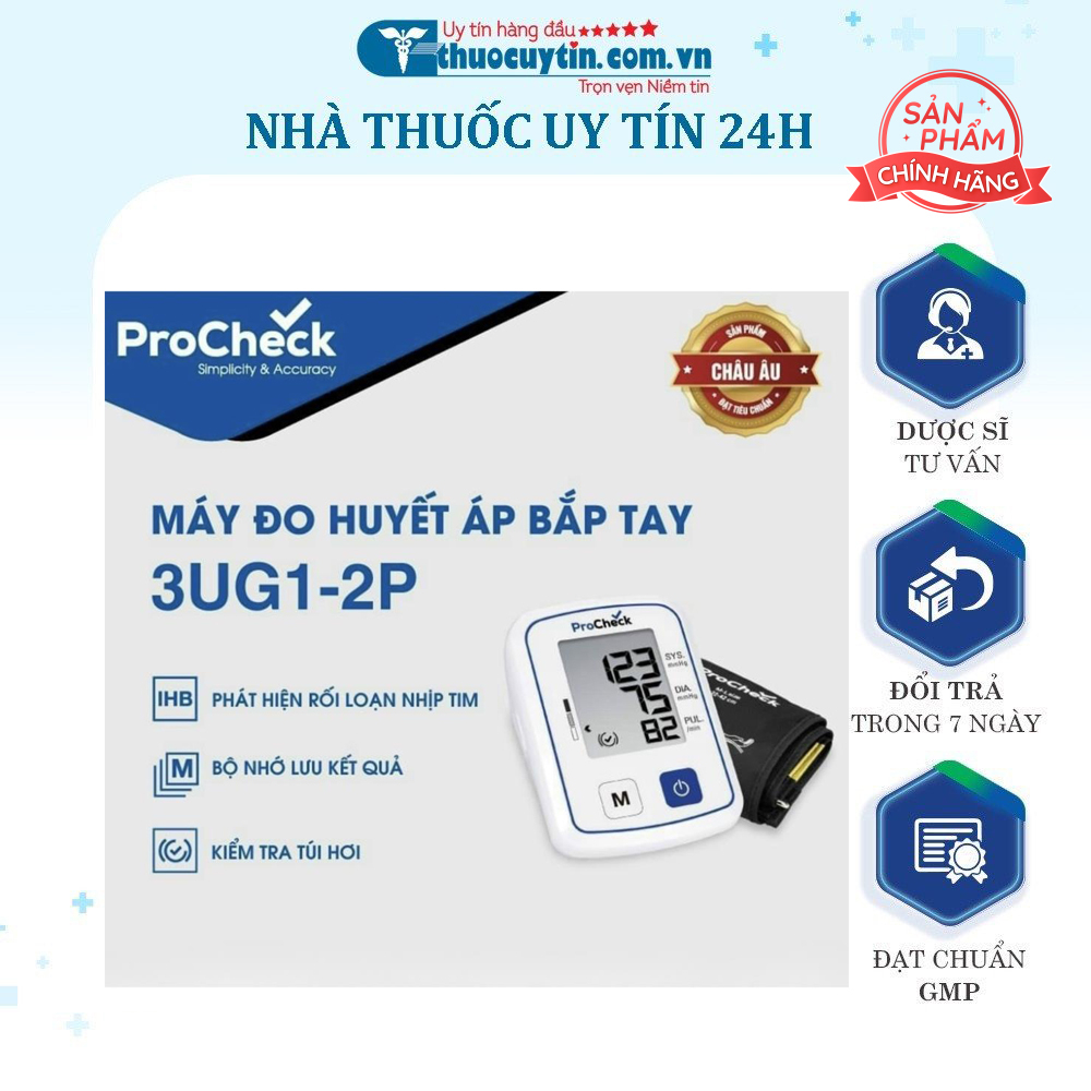 Máy Đo Huyết Áp Bắp Tay Procheck 3UG1-2P Chính Hãng