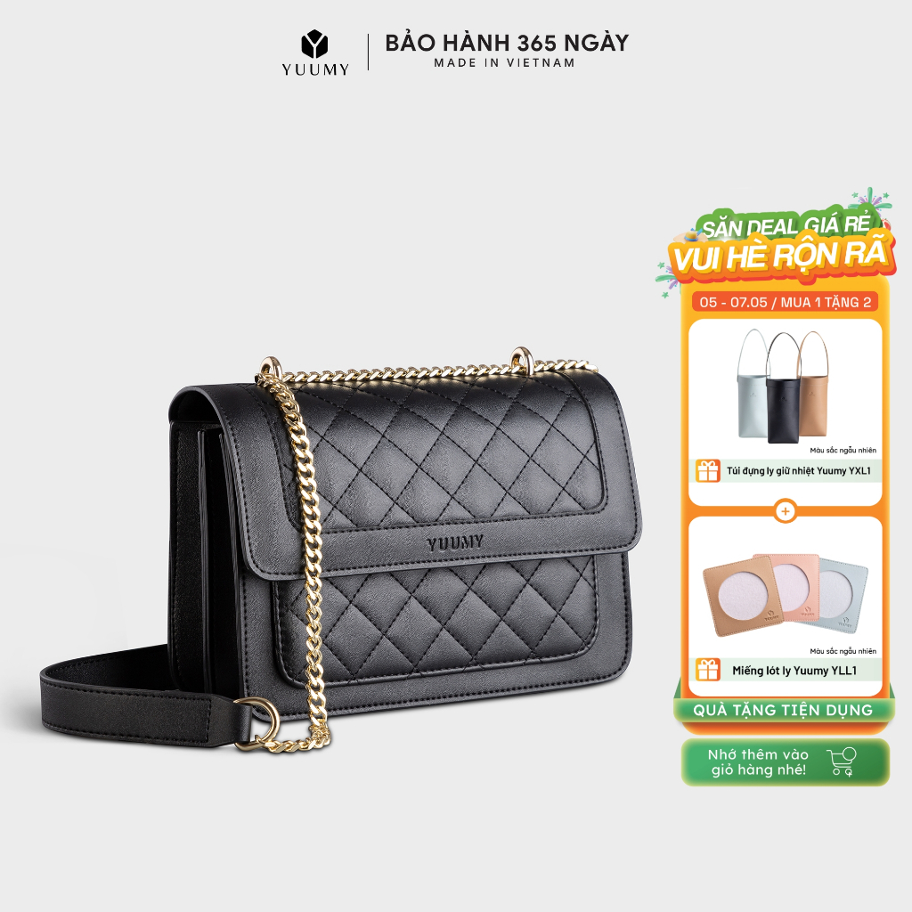 Túi nữ Yuumy YN127 dạng hộp cao cấp