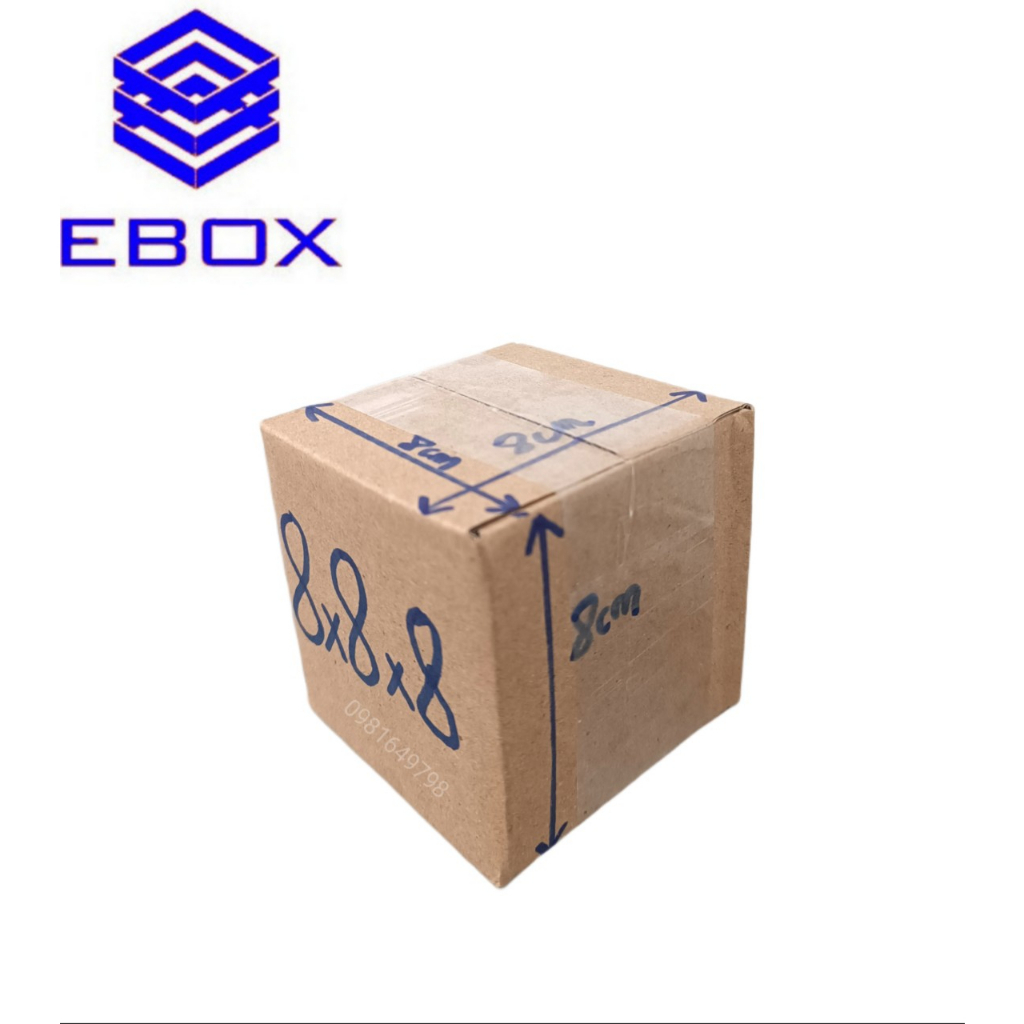 8x8x8 Combo 10 Hộp carton đóng hàng