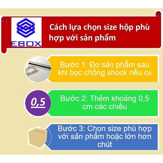 8x8x8 Combo 10 Hộp carton đóng hàng