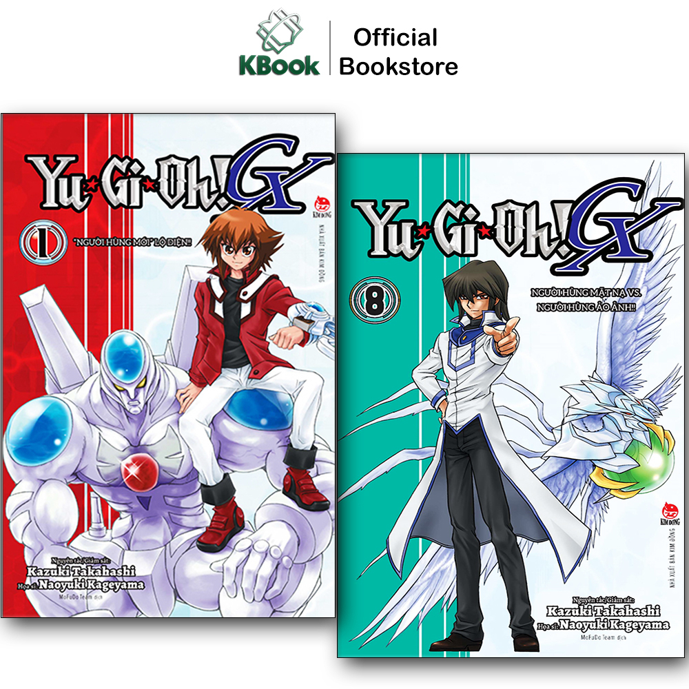 Truyện Tranh - Yu-Gi-Oh! GX (Tập 1 - 8, Lẻ cuốn tùy chọn) - NXB Kim Đồng