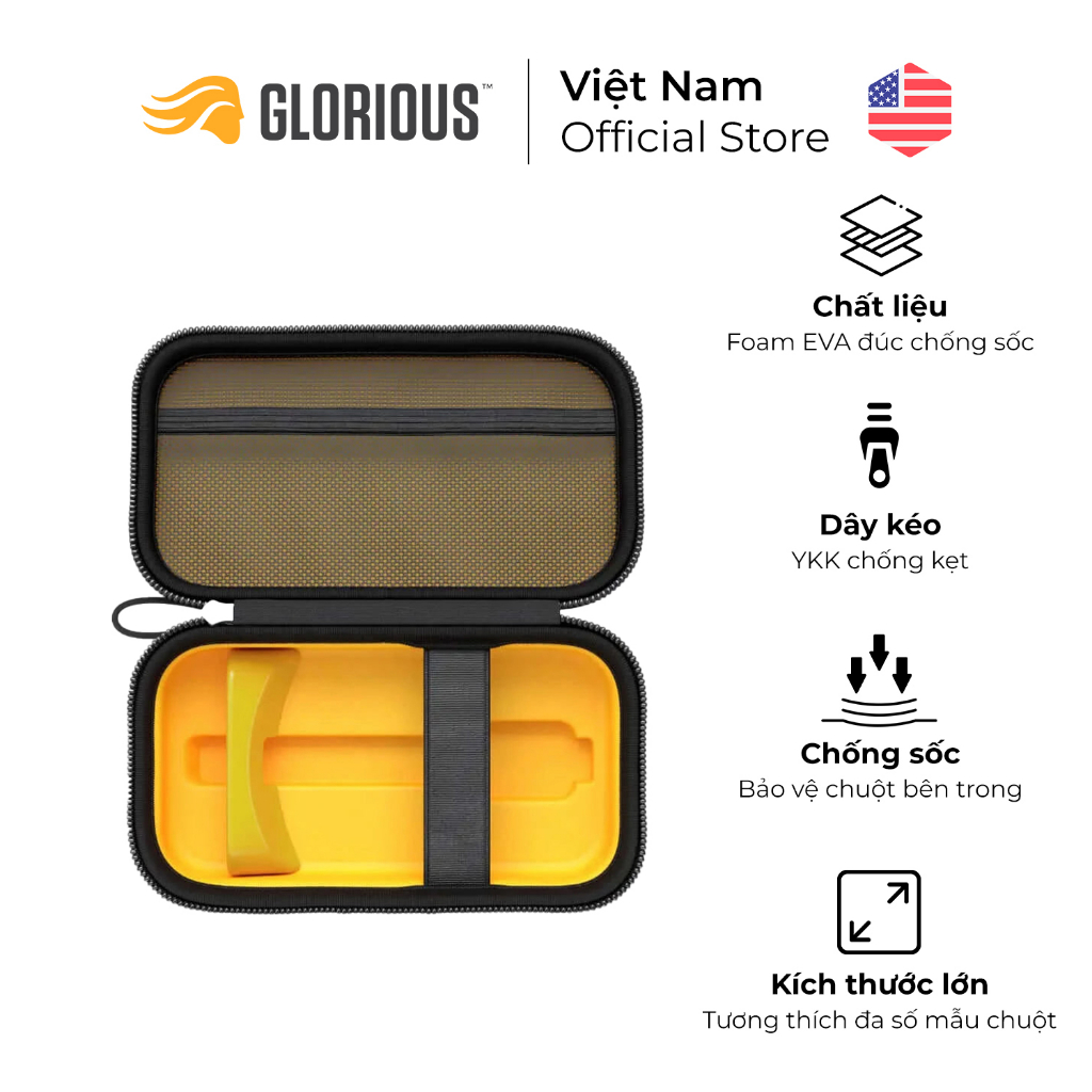 Túi đựng chuột Glorious Mouse Case - Hàng Chính Hãng