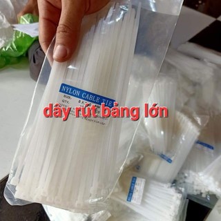 Dây rút nhựa , dây rút bảng lớn 15cm , 20cm , 25cm, 30cm , 35cm , 40cm , 50cm